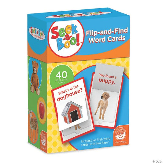 Seek-a-boo Flip-and-Find Word Cards
