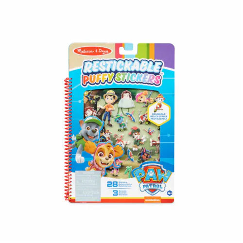 PAW PATROL Puffy Sticker Pad "Jungle" β Melissa & Doug