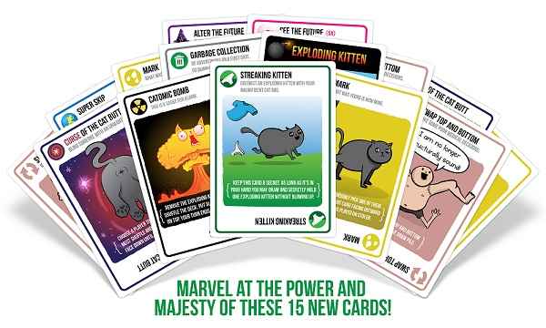 Streaking Kittens: Exploding Kittens Expansion