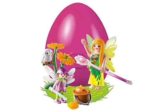 Playmobil Easter Fairies with Magic Cauldorn Gift Egg