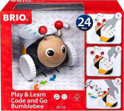 BRIO Code and Go Bumblebee - Wooden Toy