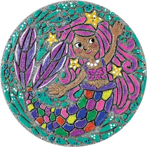 Paint Your Own Stepping Stone: Mermaid