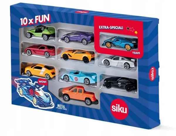 Gift Set 10 Sports Cars Siku - Main Image
