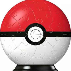 3D Puzzle Ball Pokemon Pokeball - 54 Pieces