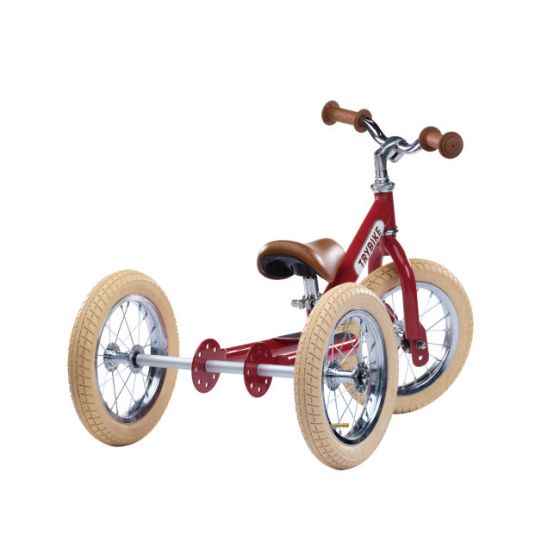 Trybike 2-in-1 Bike – Vintage Red