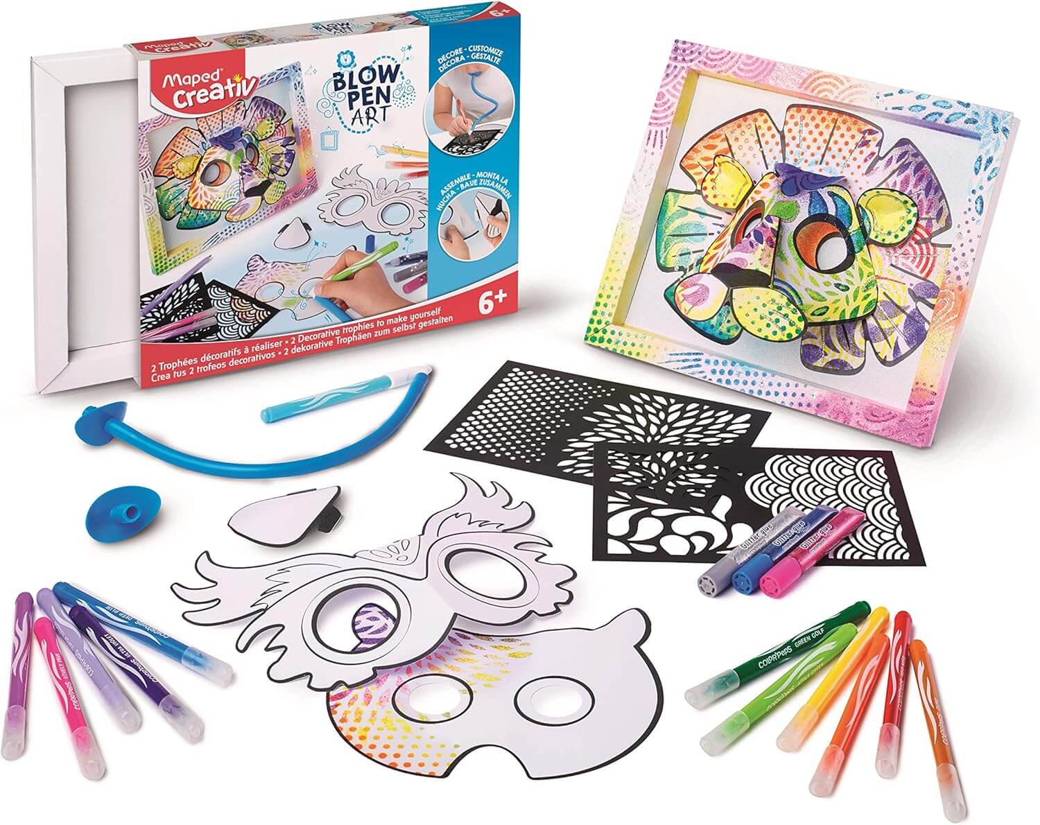 Maped Creativ Blow Pen Art Trophy Frames