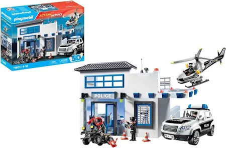 Playmobil Action Heroes - Police Station - 71602 - 204 Pcs