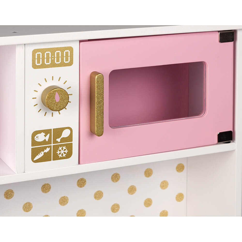 Janod - Candy Chic Big Wooden Kitchen - For children from the Age of 3