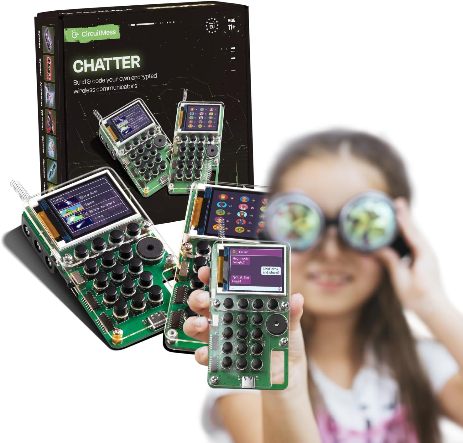 CircuitMess Chatter (DIY walkie talkies)