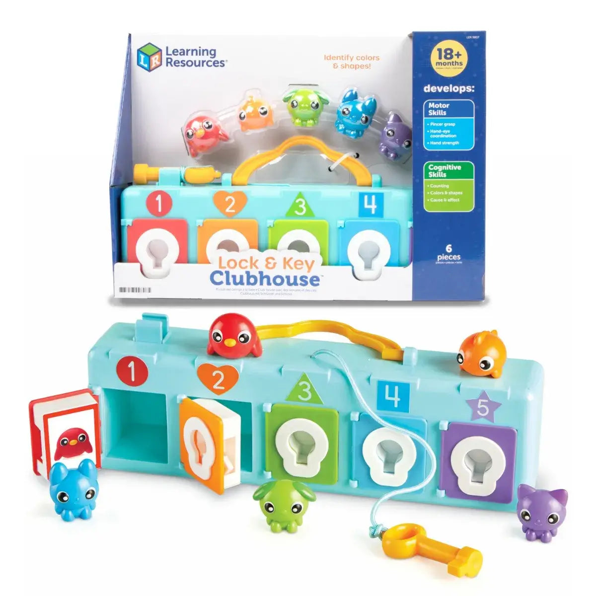 Learning Resources Lock & Key Clubhouse