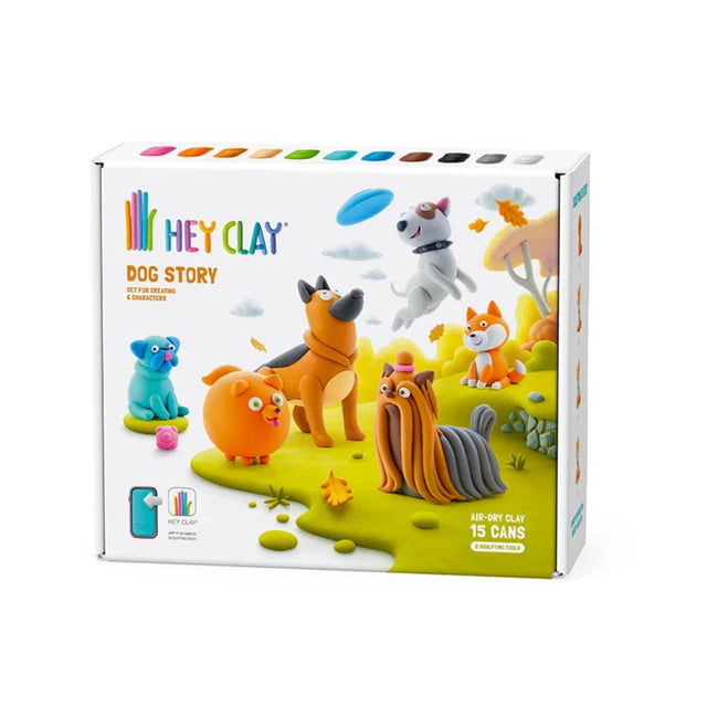 Hey Clay Dog Story - 15 Can Set