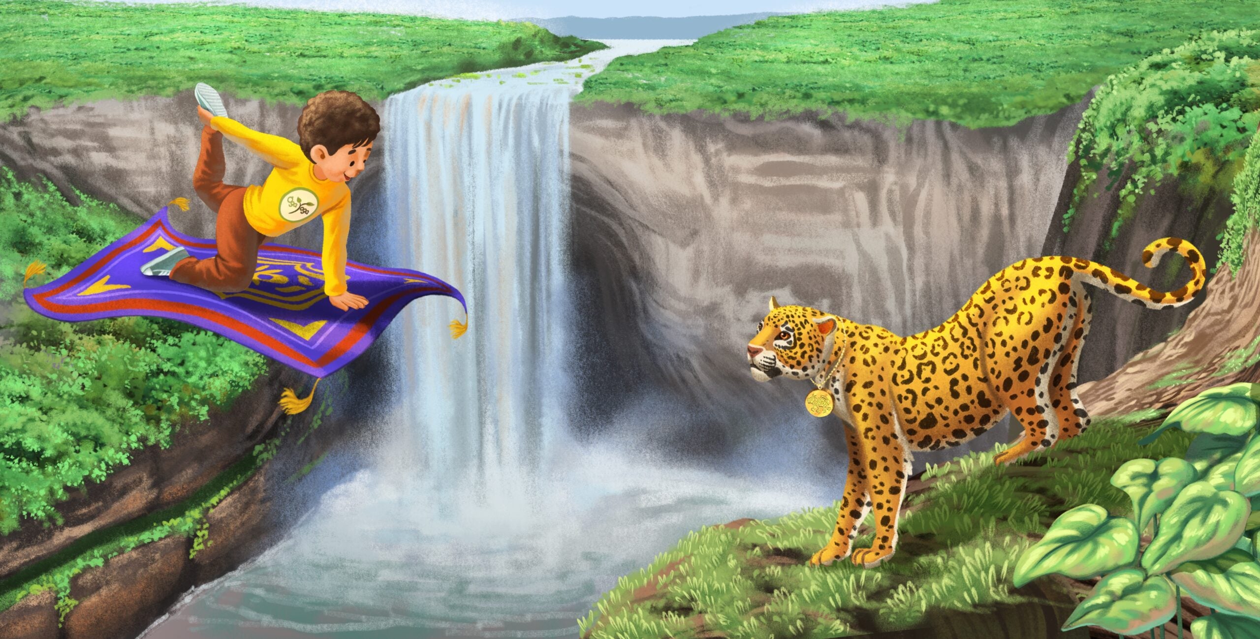 Diarmuid agus an Mata Yoga Draíochta san Amasóin