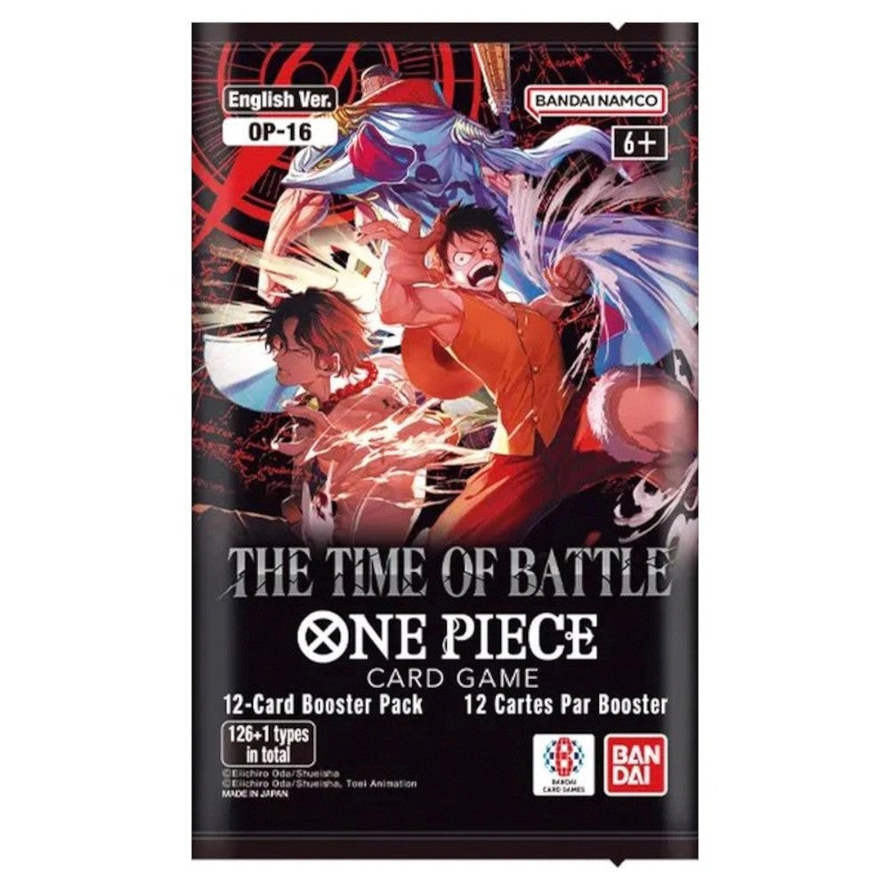 One Piece Card Game - The Time Of Battle - 12-Card Booster Pack