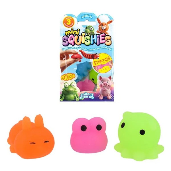 Mini Squishies - Pack of 3