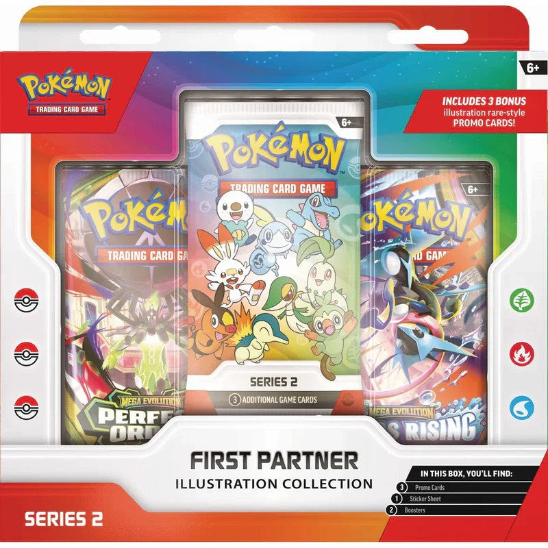 Pokémon TCG First Partner Illustration Collection Series 2 - On Sale 19th June 2026