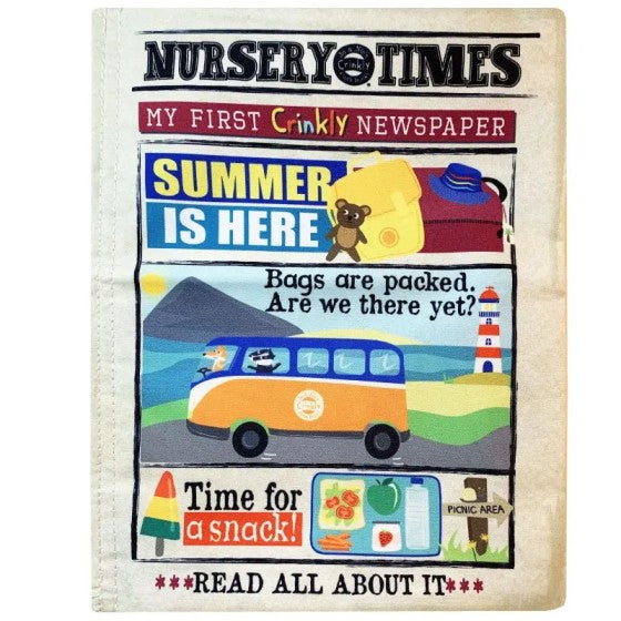 Jo & Nic's Crinkly Cloth Books - Summer