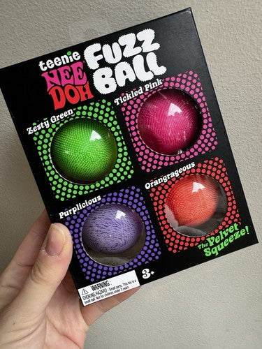 Teenie NeeDoh Fuzz Ball Multi Pack