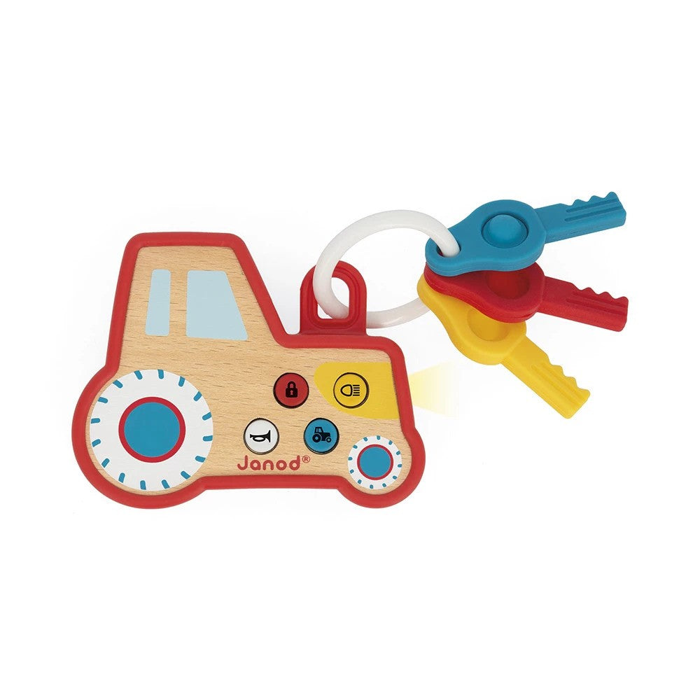 Janod - Farm - Tractor Keyring