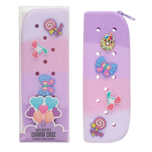 World Of Colour Cutie Critters Charm Case Includes 4 Case Charms