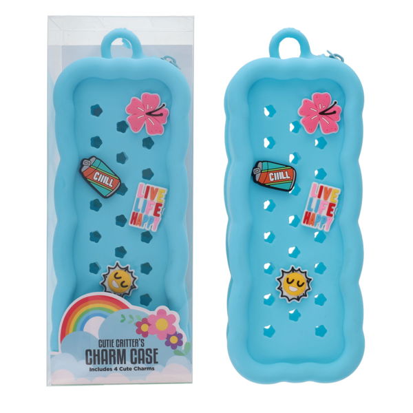 World Of Colour Cutie Critters Charm Case - Includes 4 Cute Charms