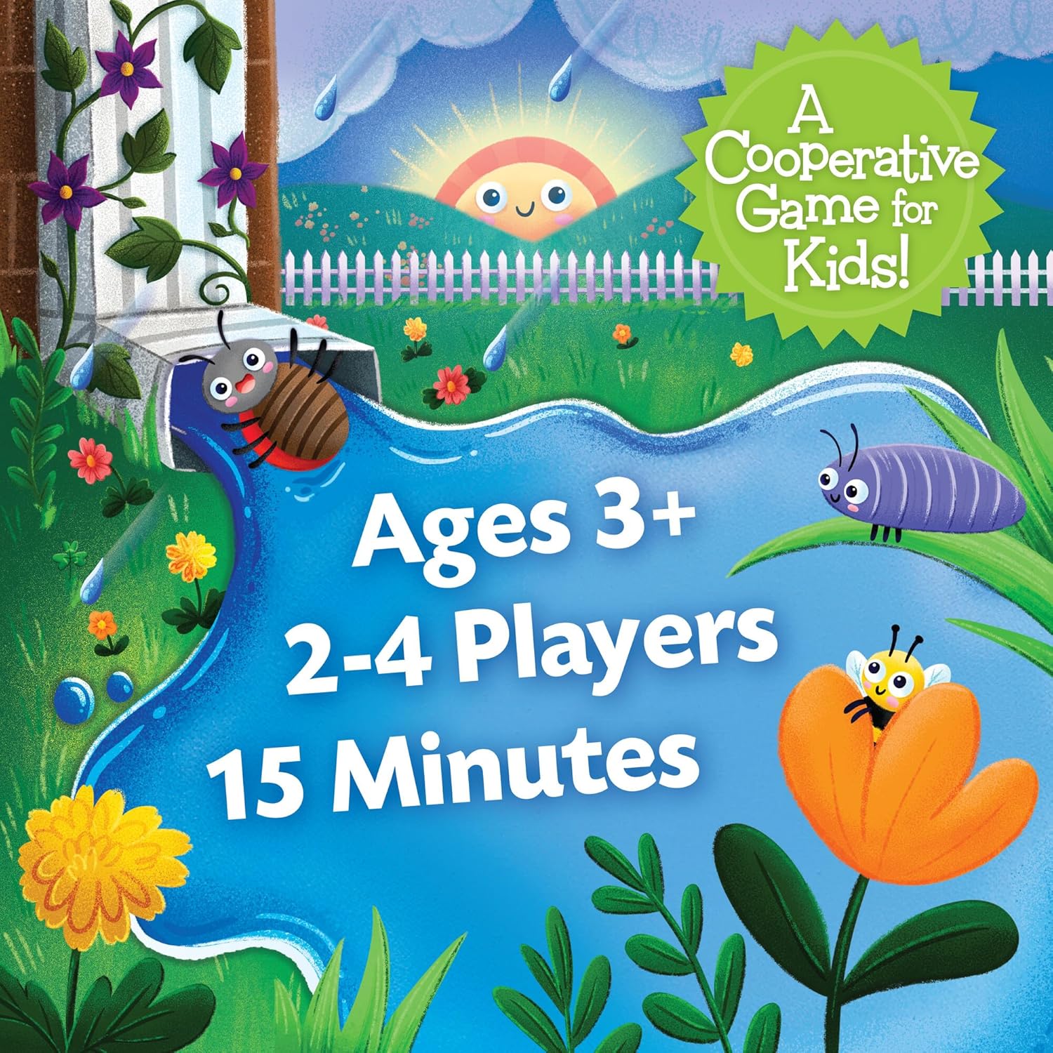 Down the Water Spout Cooperative Board Game
