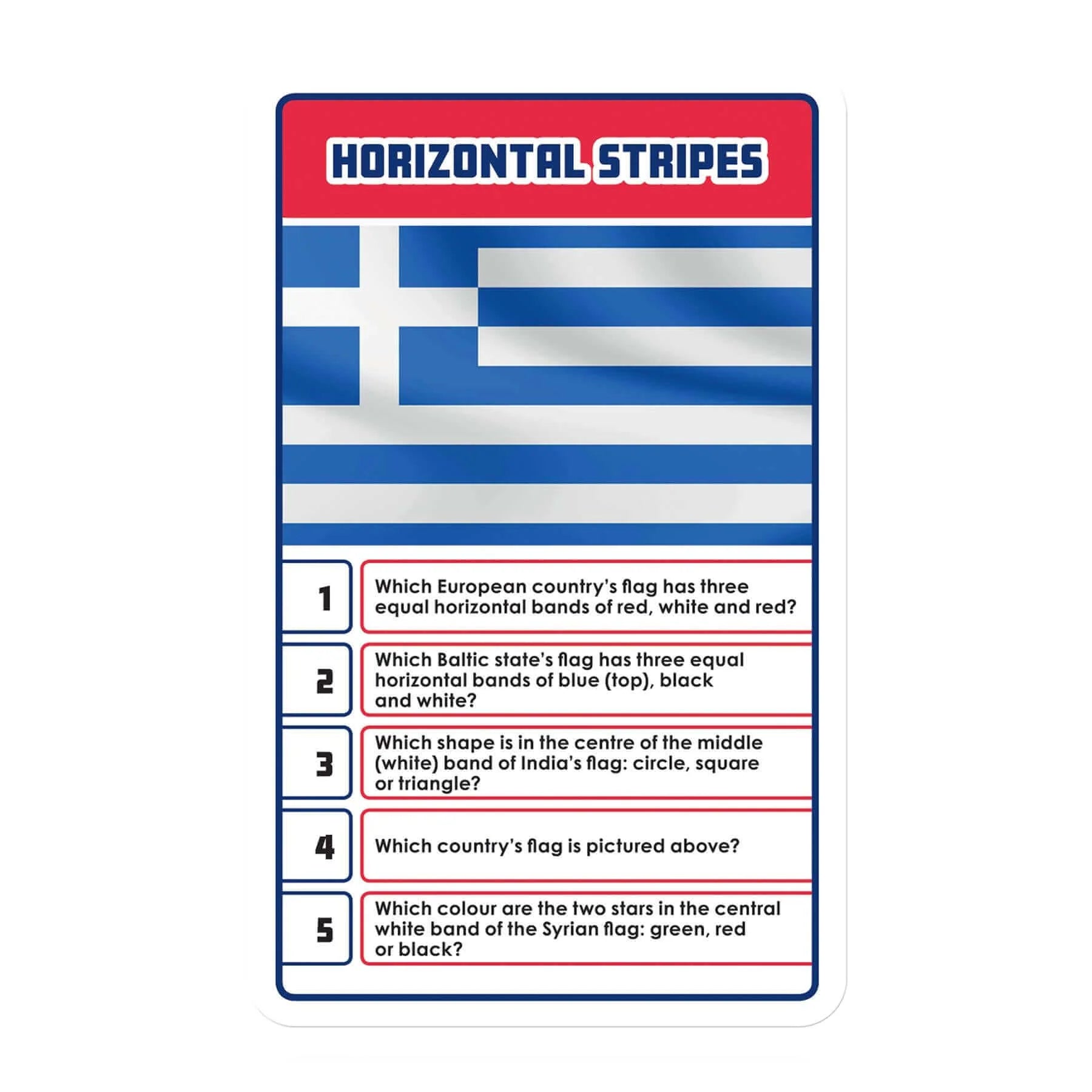 Top Trumps Quiz – Countries & Flags (Green Edition)