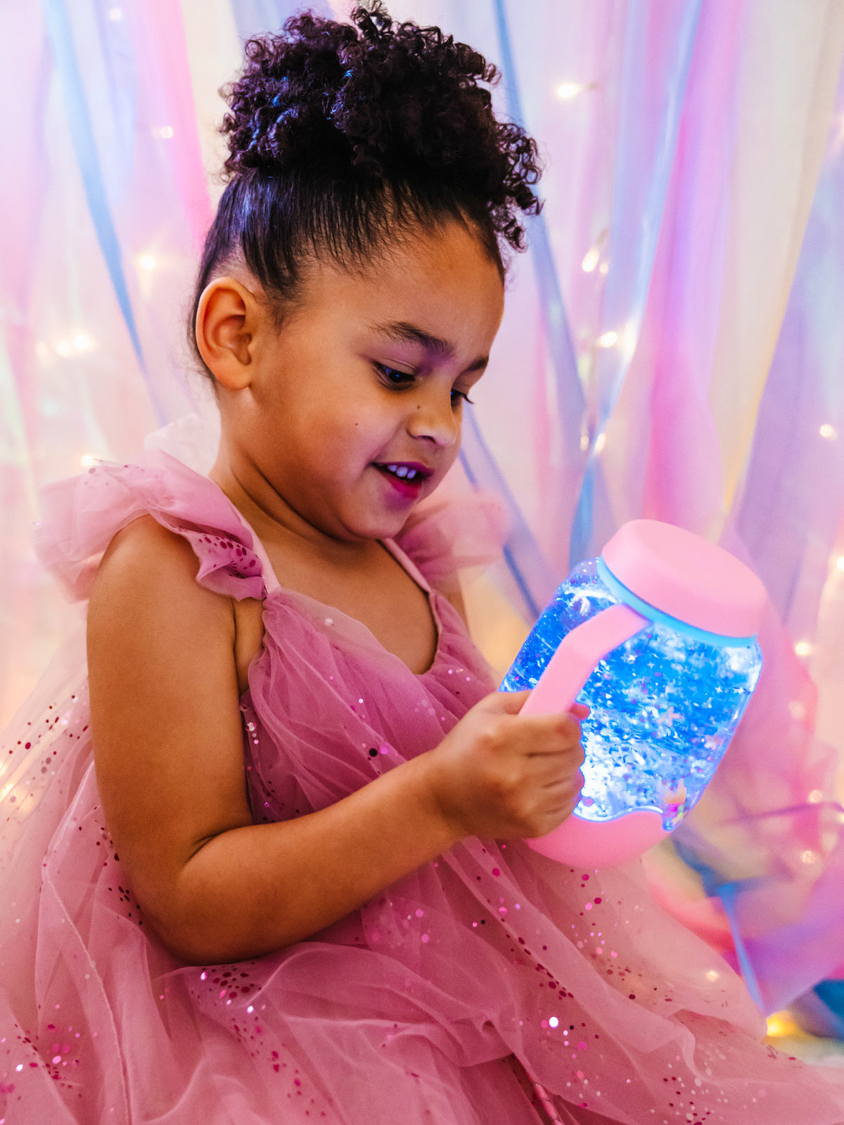 Sensory Play Jar- Purple