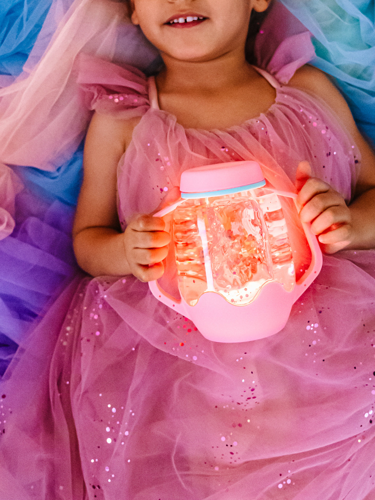 Sensory Play Jar- Purple