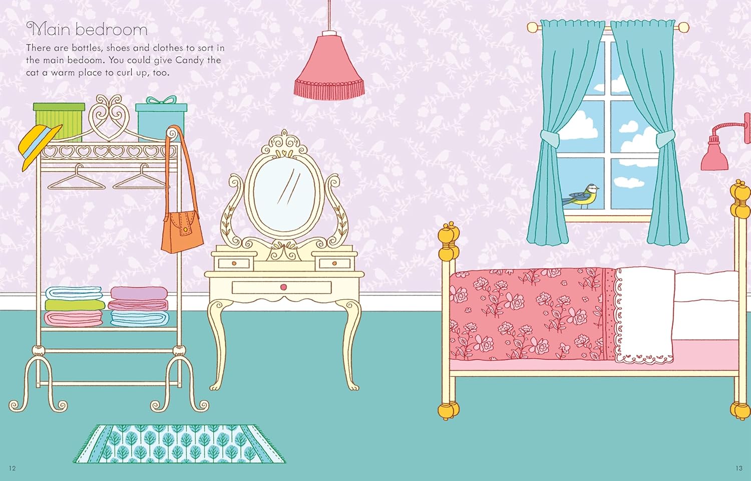 First Sticker Book Dolls's House
