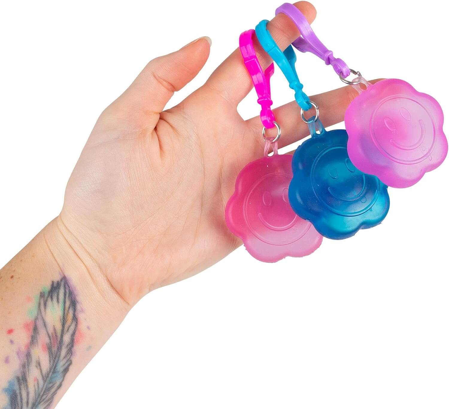 Scrunchems Flower Power Squishy Sugar Keyring