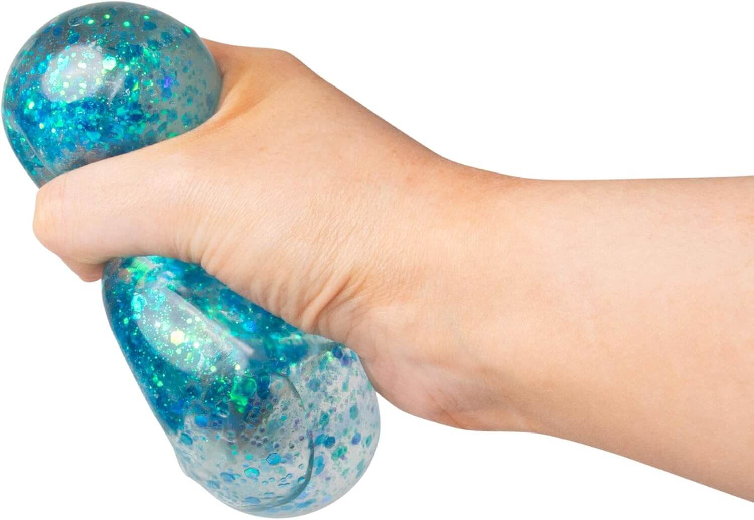 Scrunchems Glitter Sugar Cube – Sparkly Squishy Sensory Toy