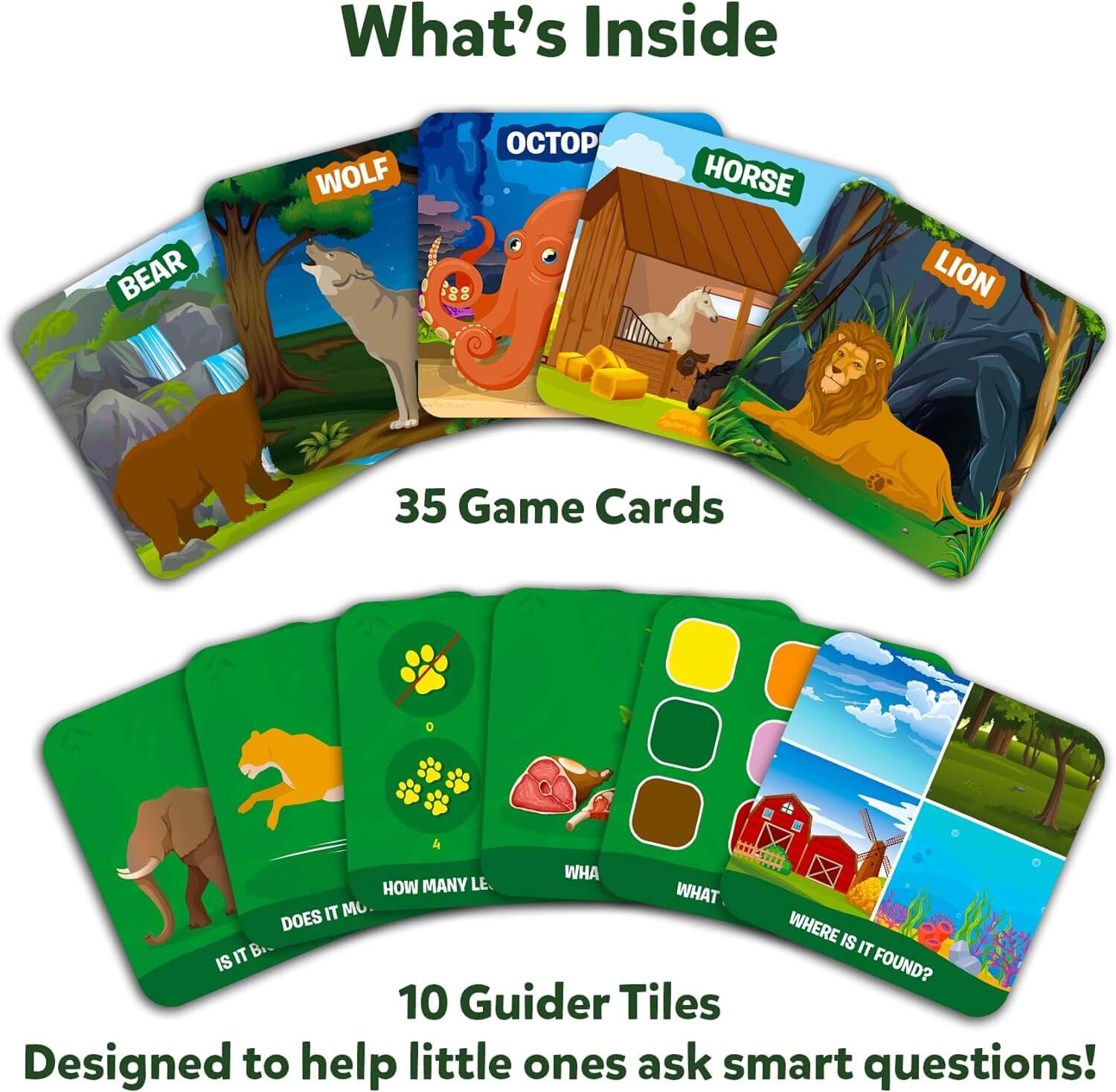 Skillmatics Guess in 10 Junior: Animal World