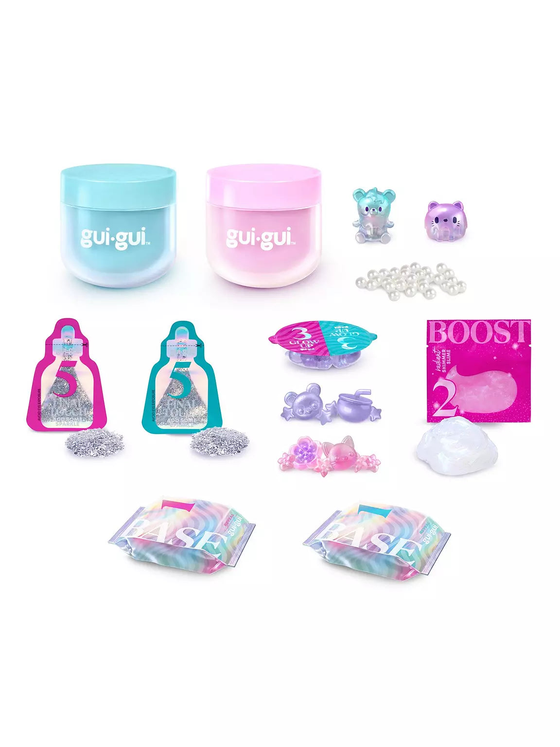 Gui Gui Shimmer Slime Deluxe Twin Pack