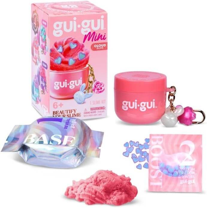 Gui Gui Mini Jar Slime Keychain - Beautify Your Slime
