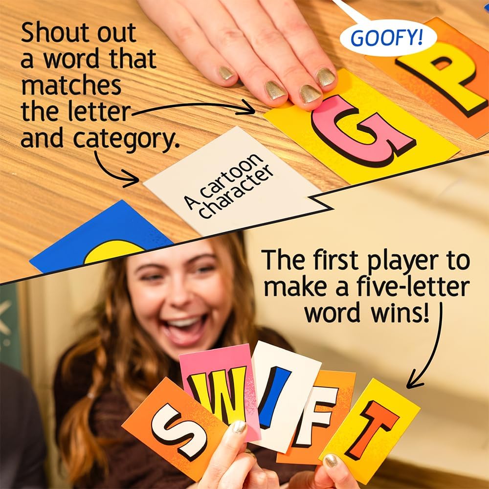 Pounce Biig Potato Games : The Purrrfect Letter Grabbing Card Game