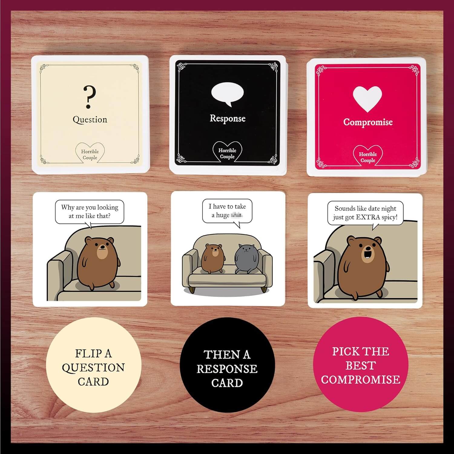 Horrible Couple - A Game by Exploding Kittens