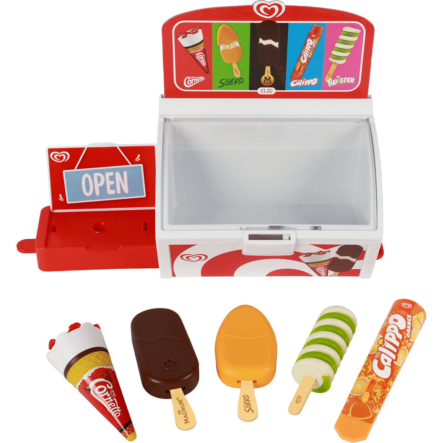 HB Ice Cream Freezer Play Set