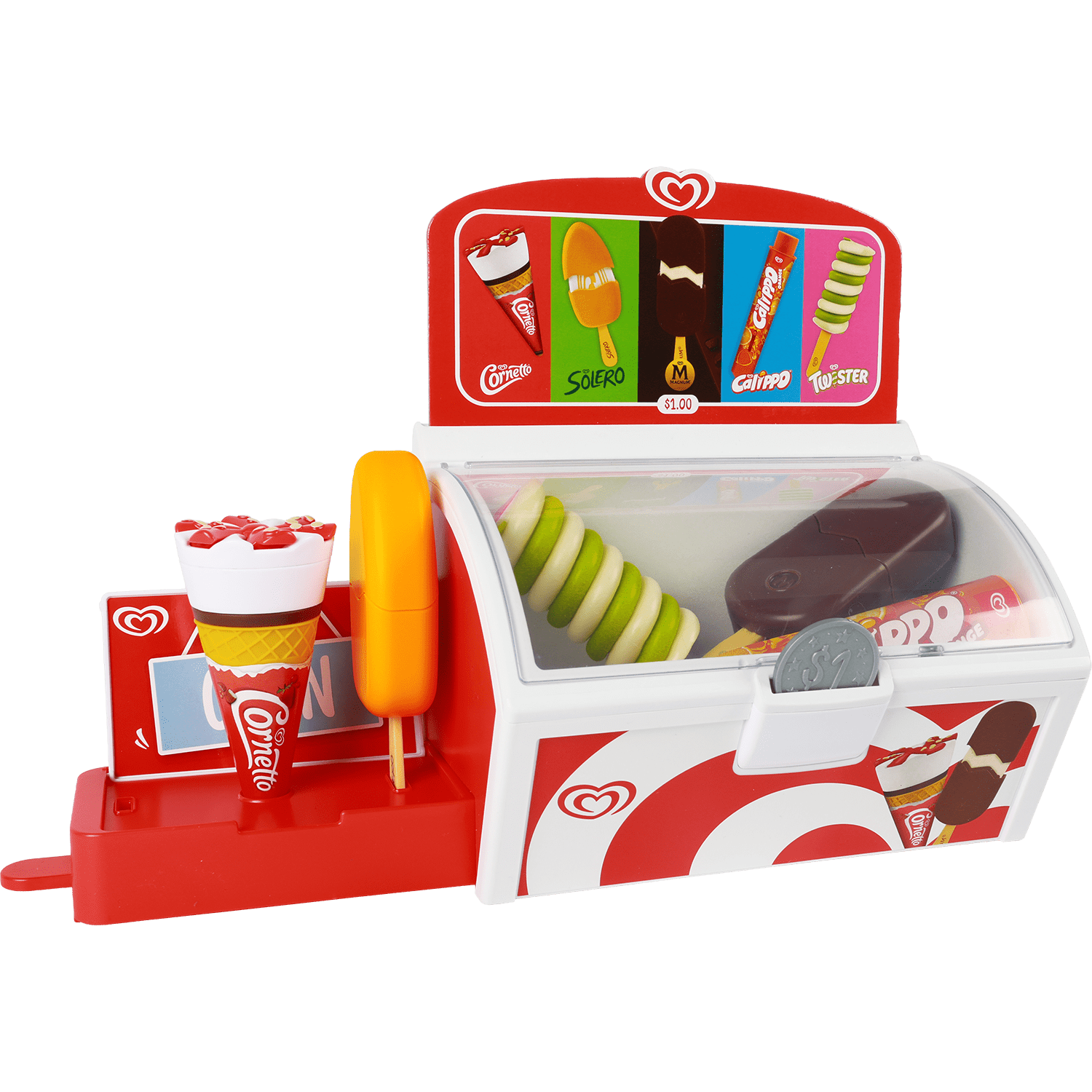 HB Ice Cream Freezer Play Set