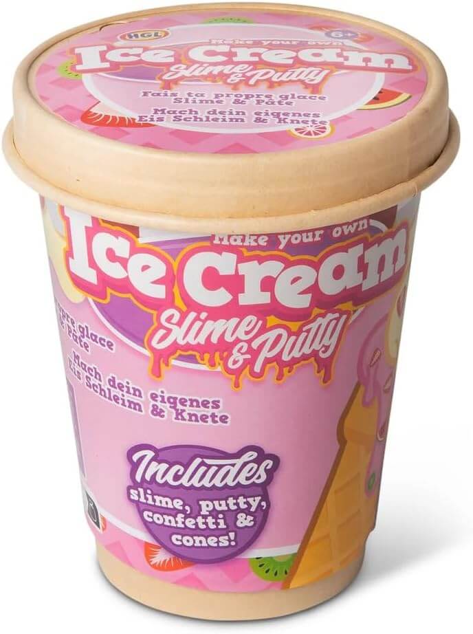 Make your Own Ice Cream Slime & Putty