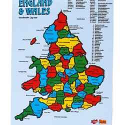 Jigsaw Puzzle England and Wales