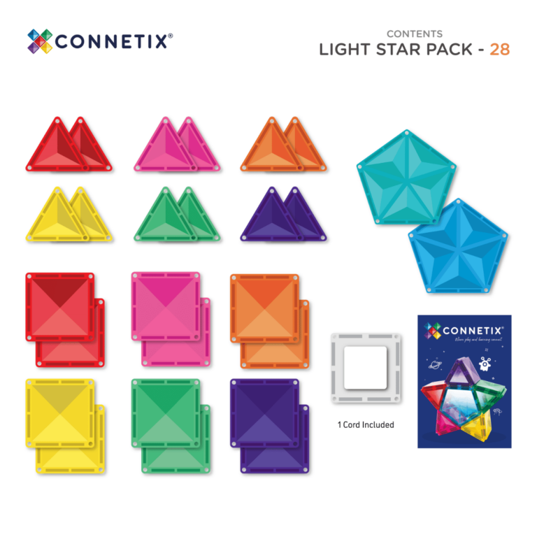 Connetix Light Star Pack 28 pcs
