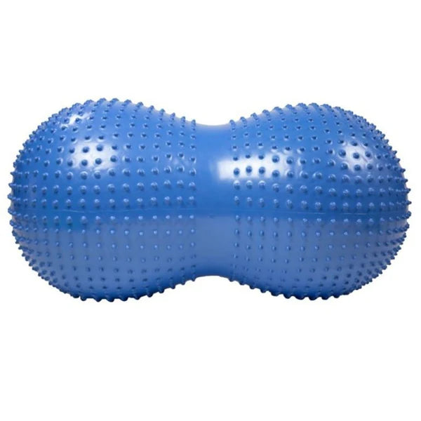 Inflatable Sensory Roller with Tactile nubs PEANUT