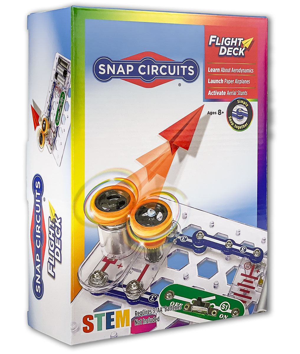 Snap circuits flight deck