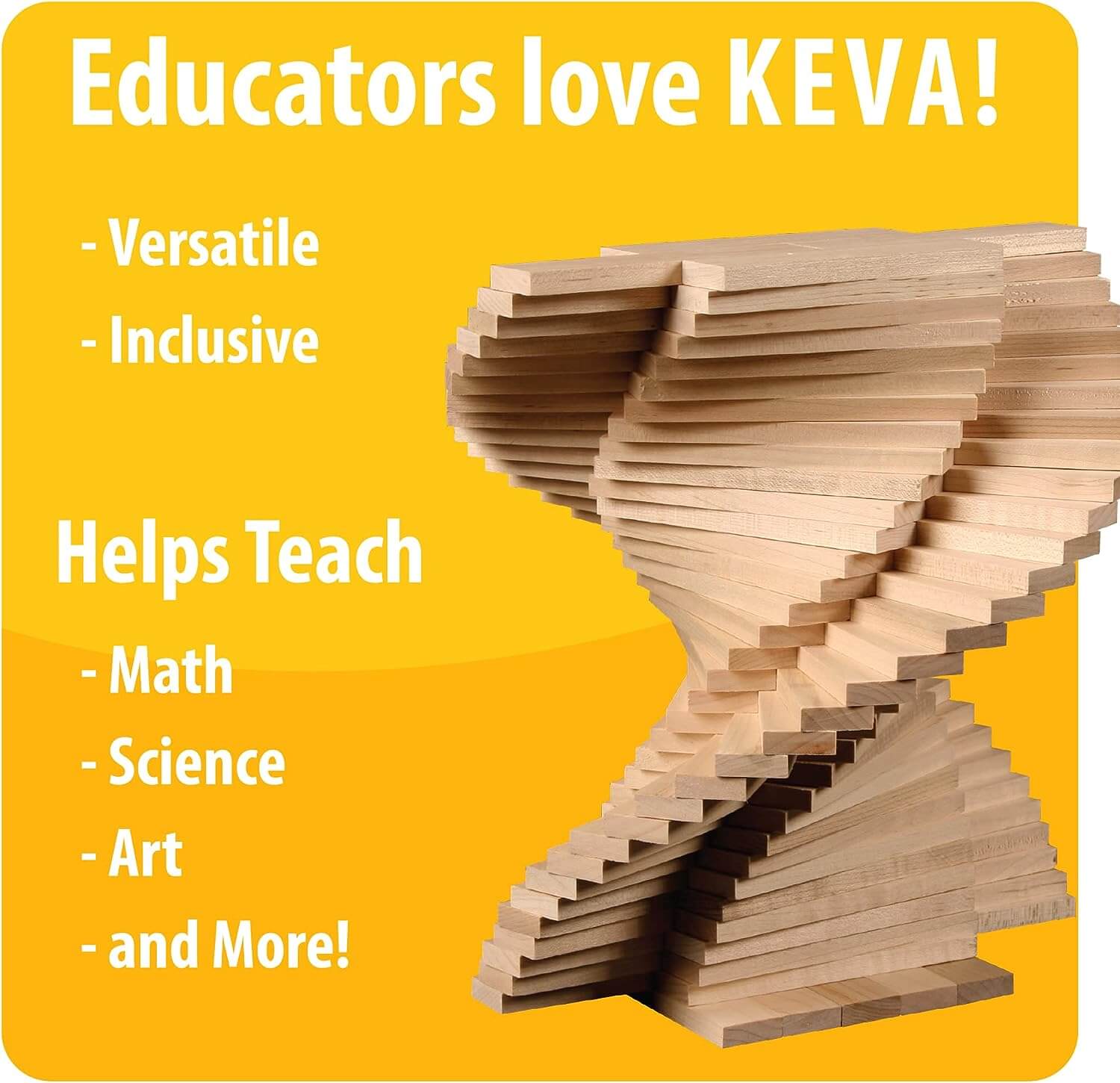 KEVA Structures 400 Planks