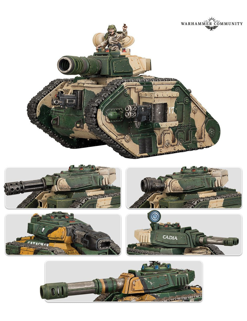 ASTRA MILITARUM LEMAN RUSS BATTLE TANK