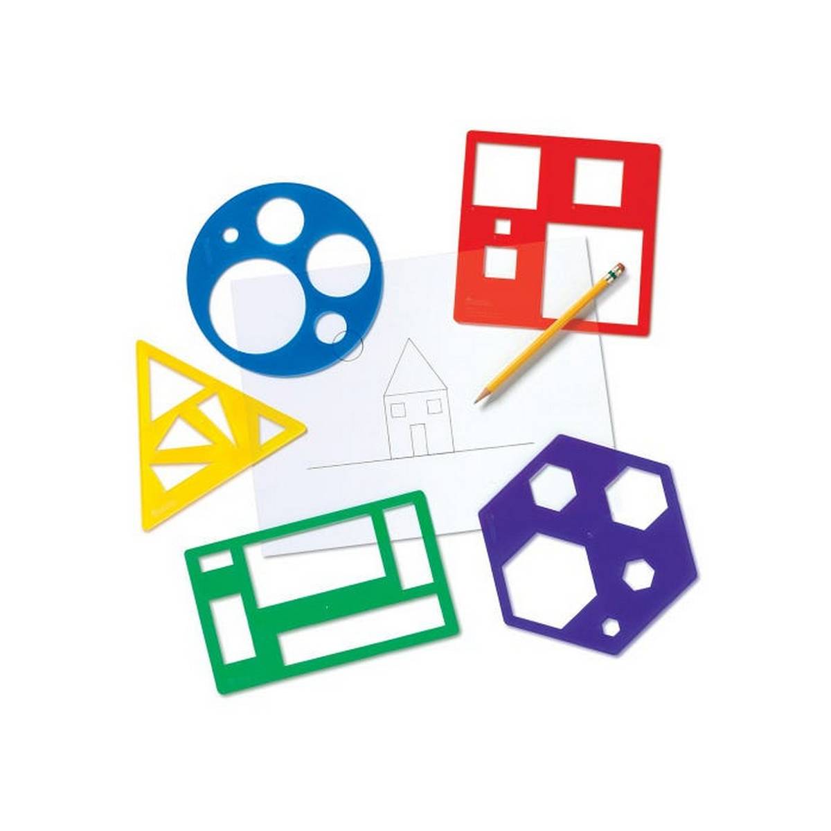 Learning Resources Primary Shapes Template Set