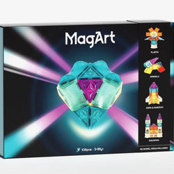 MagArt - Magnetic Tiles Luxury Kit