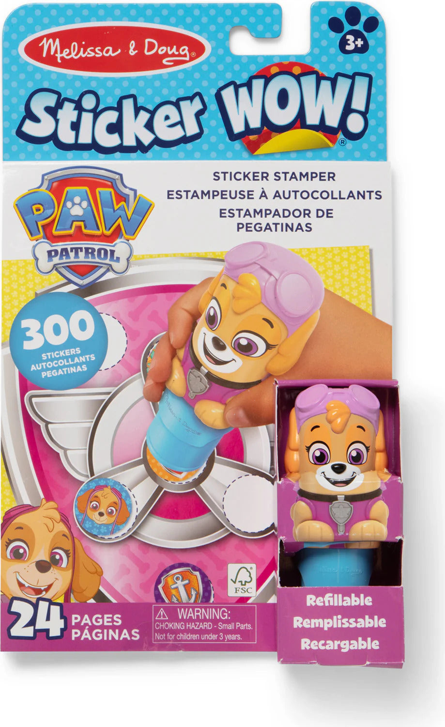 Sticker Wow Paw Patrol Skye