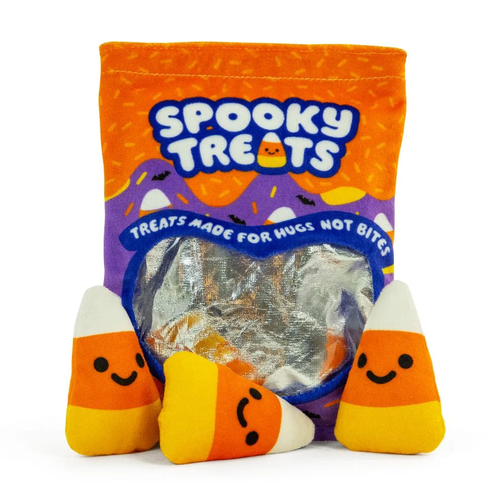 Spooky Squishy Snacks Soft Sensory Toy Plush Bag