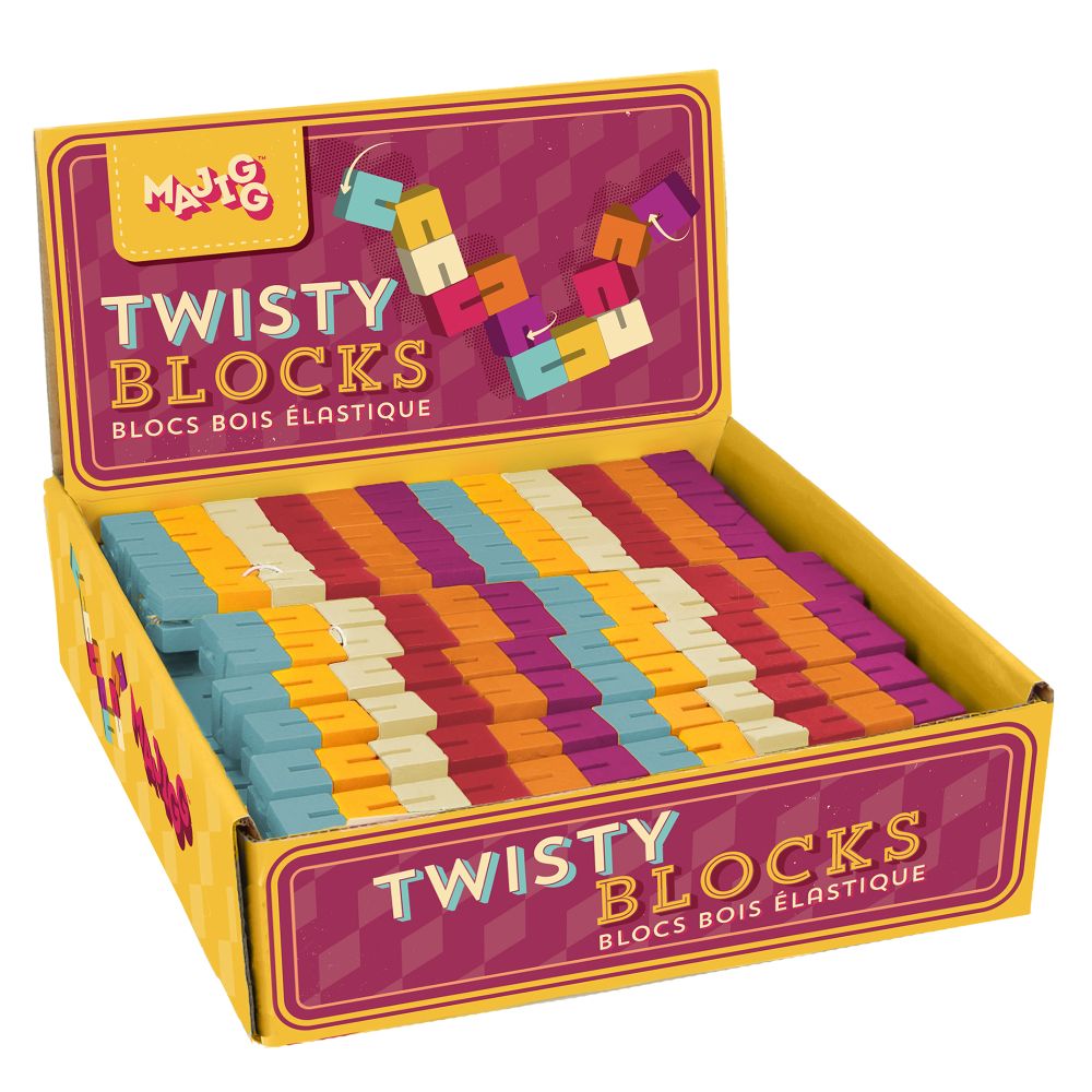 Kids Twist and Block Fidget Toy
